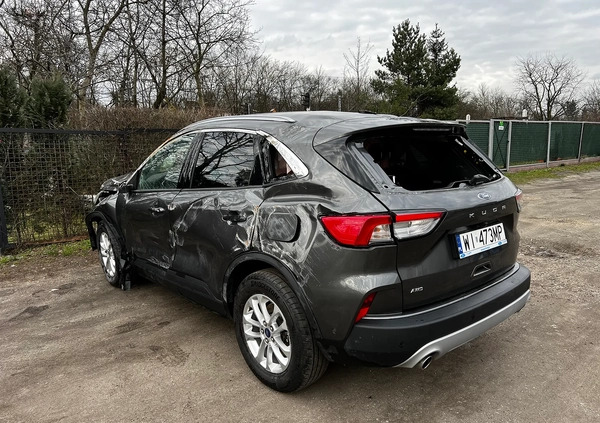 Ford Kuga cena 46499 przebieg: 25000, rok produkcji 2022 z Ropczyce małe 121